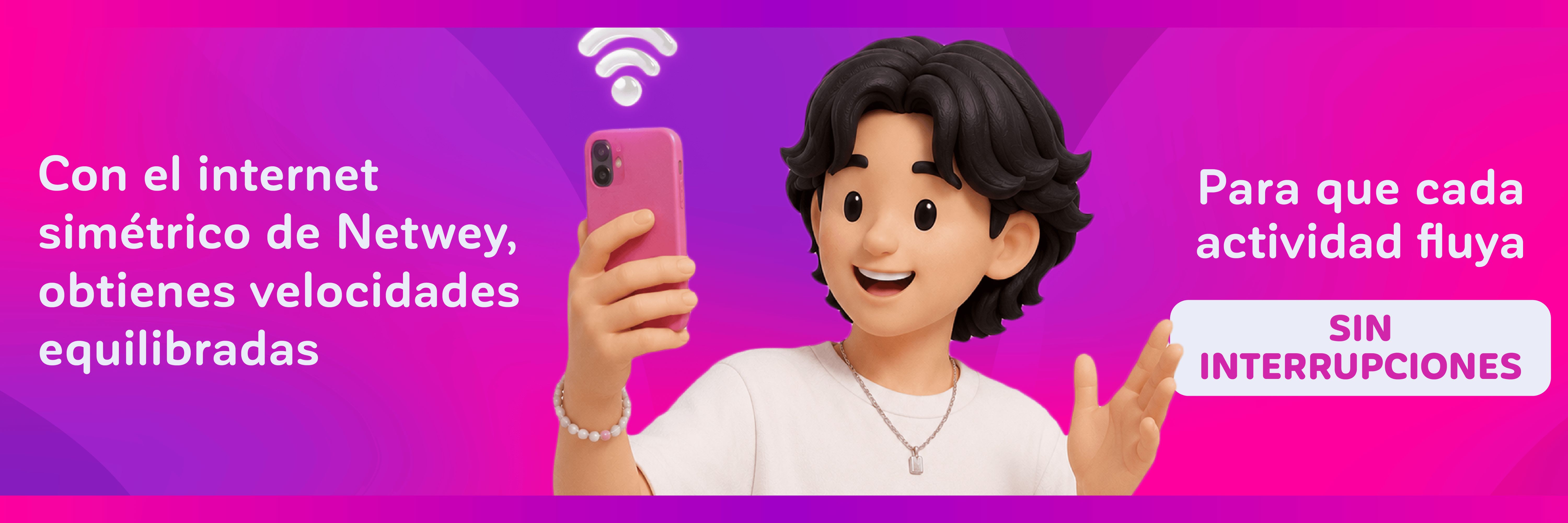 Pilar: Internet simétrico